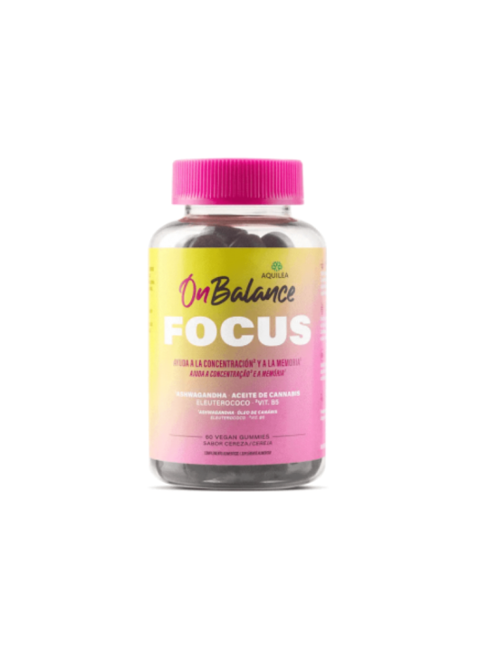 Aquilea onbalance focus 60 gominolas sabor cereza