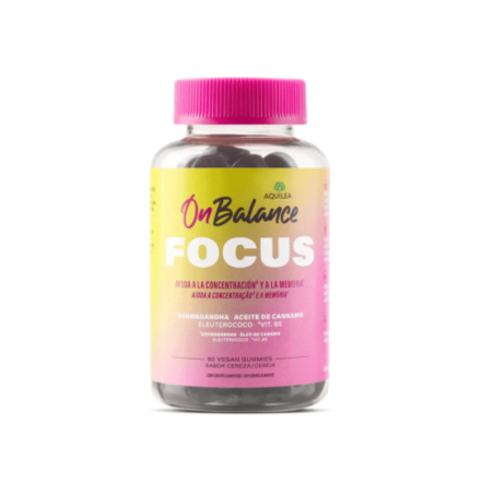 Aquilea onbalance focus 60 gominolas sabor cereza
