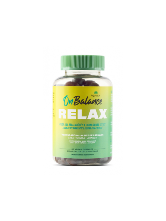 Aquilea onbalance relax 60 gominolas sabor frutos del bosque