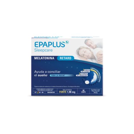 Epaplus sleepcare melatonina retard 60 comprimidos
