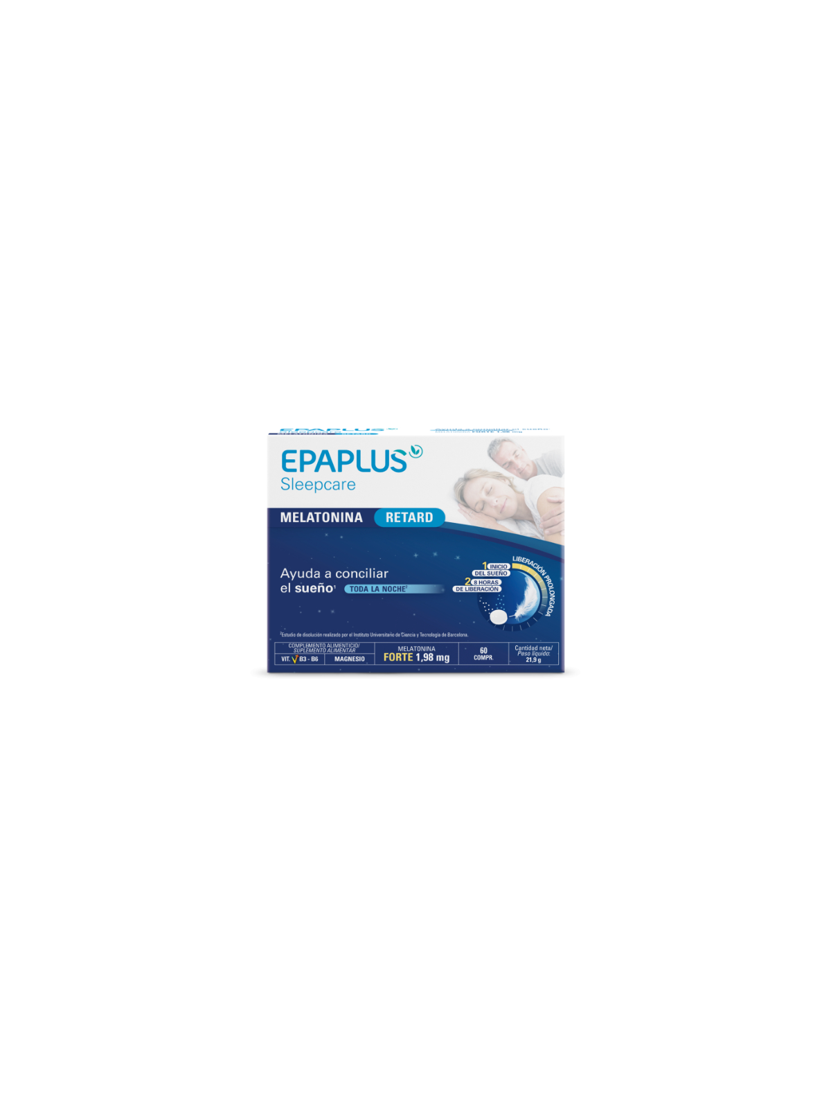 Epaplus sleepcare melatonina retard 60 comprimidos