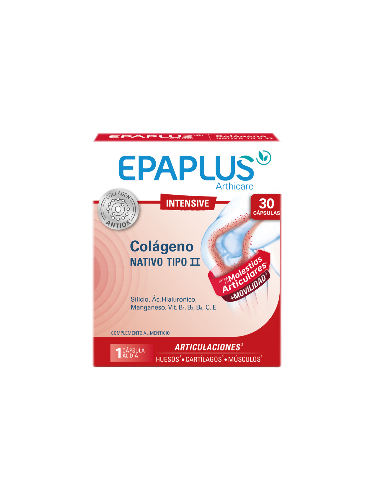 Epaplus arthicare intensive colágeno nativo tipo II 30 cápsulas
