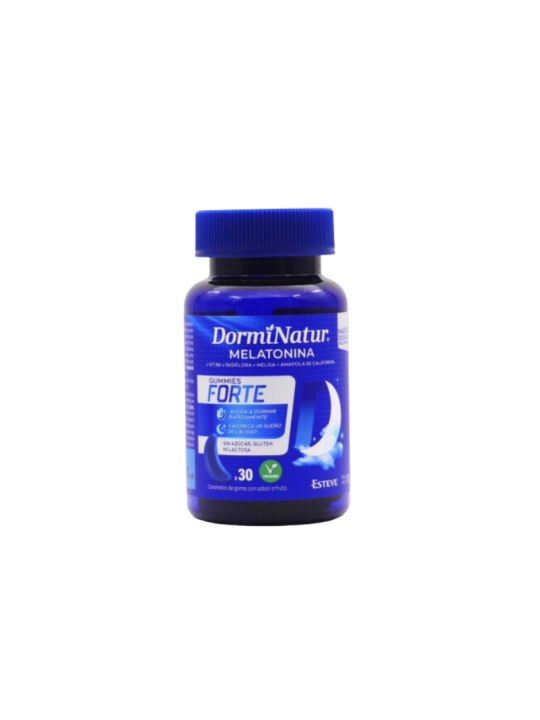 Dorminatur gummies forte 30 caramelos de goma sabor fruta