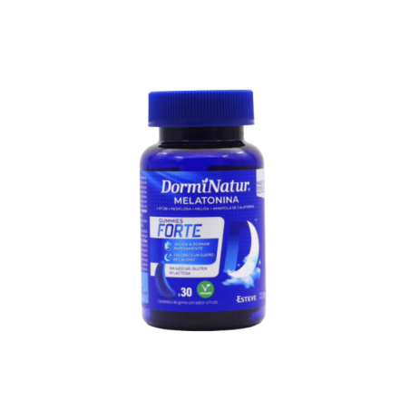 Dorminatur gummies forte 30 caramelos de goma sabor fruta
