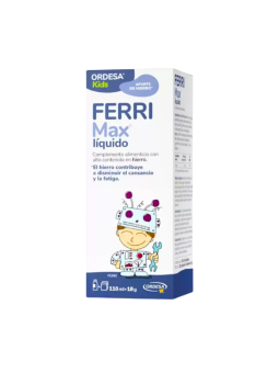 Ferrimax líqudo 1 frasco 110 ml + 2 sobres 9g