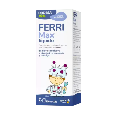 Ferrimax líqudo 1 frasco 110 ml + 2 sobres 9g