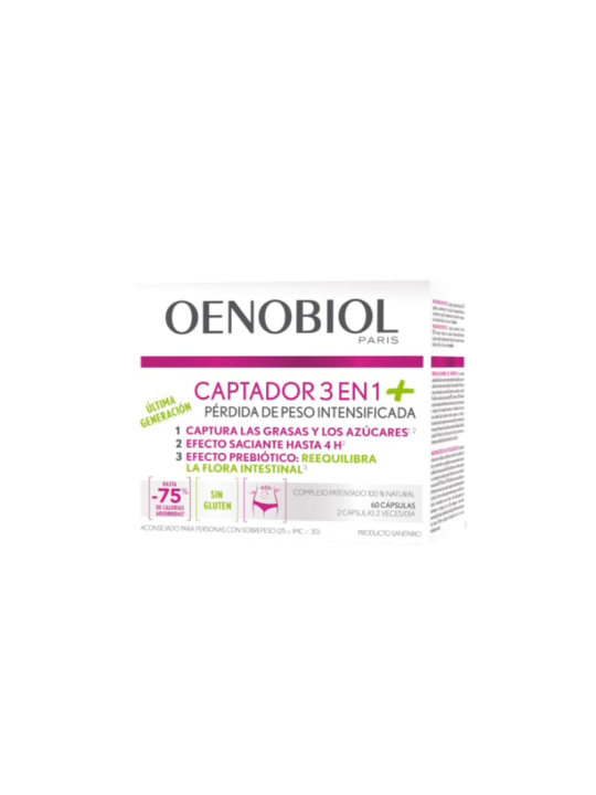 Oenobiol captador 3 en 1+ 60 cápsulas