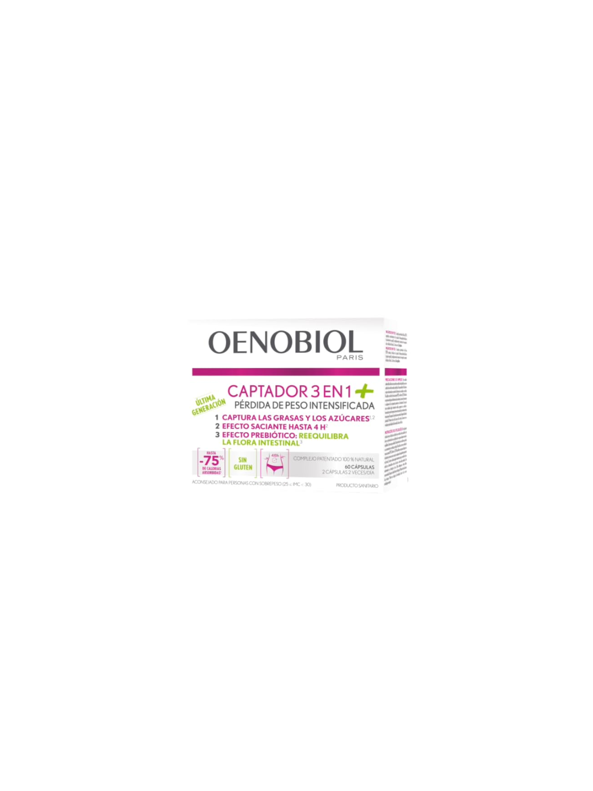 Oenobiol captador 3 en 1+ 60 cápsulas