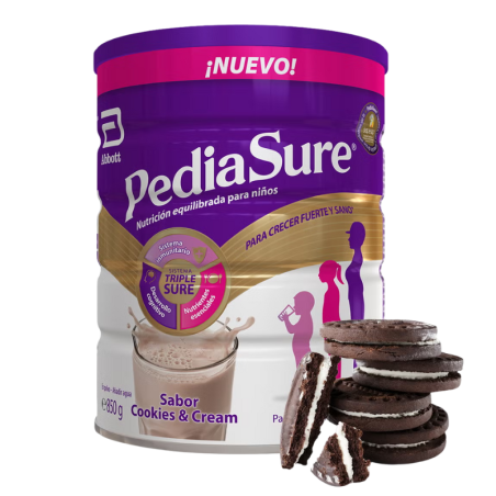 Pediasure polvo sabor cookies & cream 850g