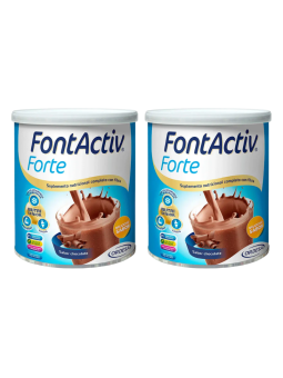 Fontactiv forte 2 latas 800g sabor chocolate pack descuento