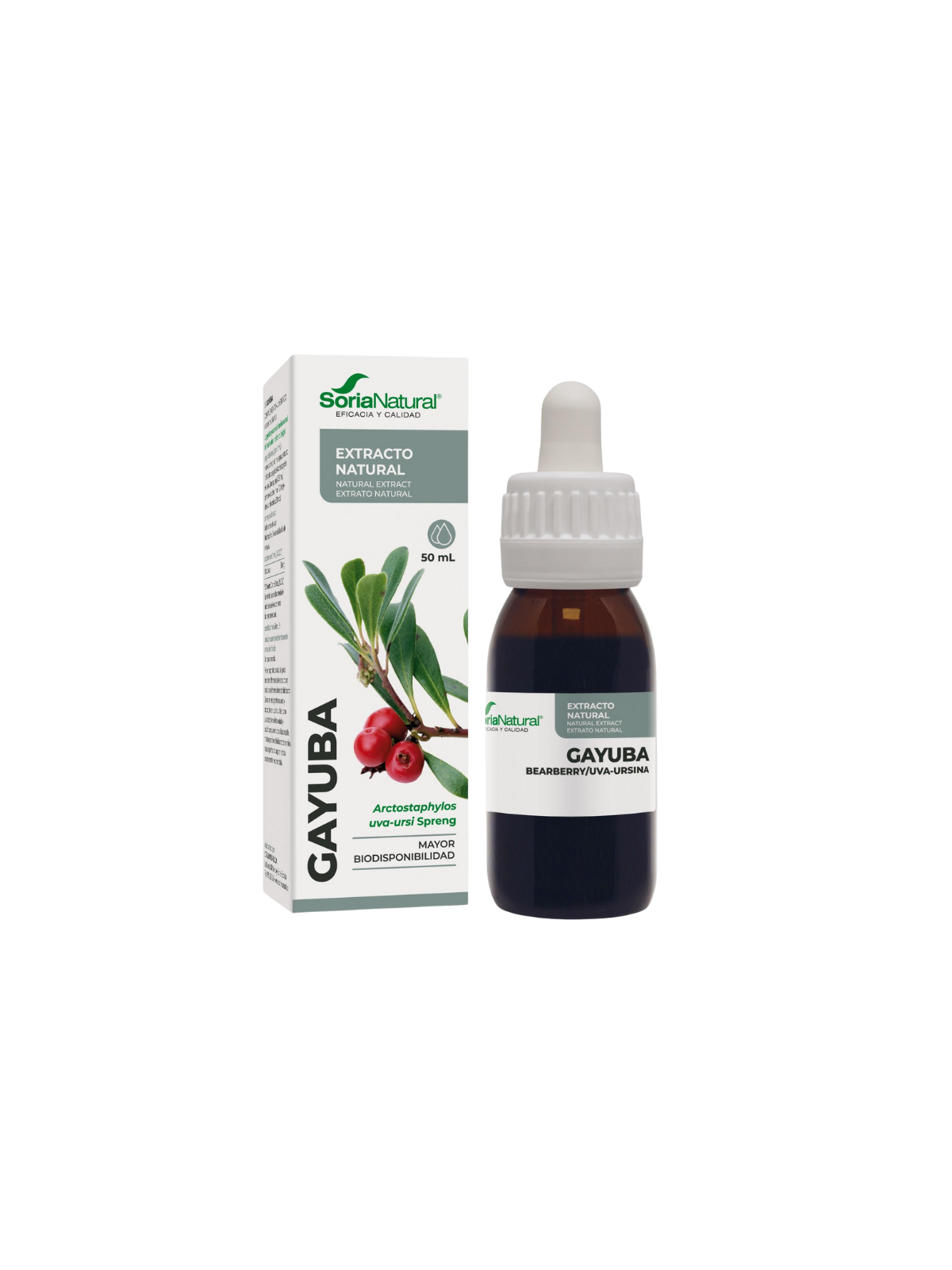 Soria natural XXI extracto de gayuba 50ml