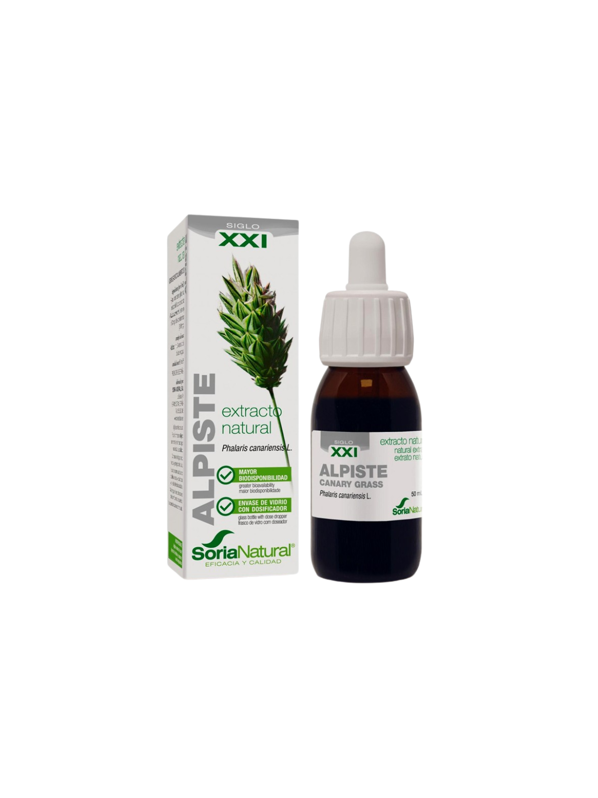 Soria Natural extracto de alpiste 50ml siglo XXI
