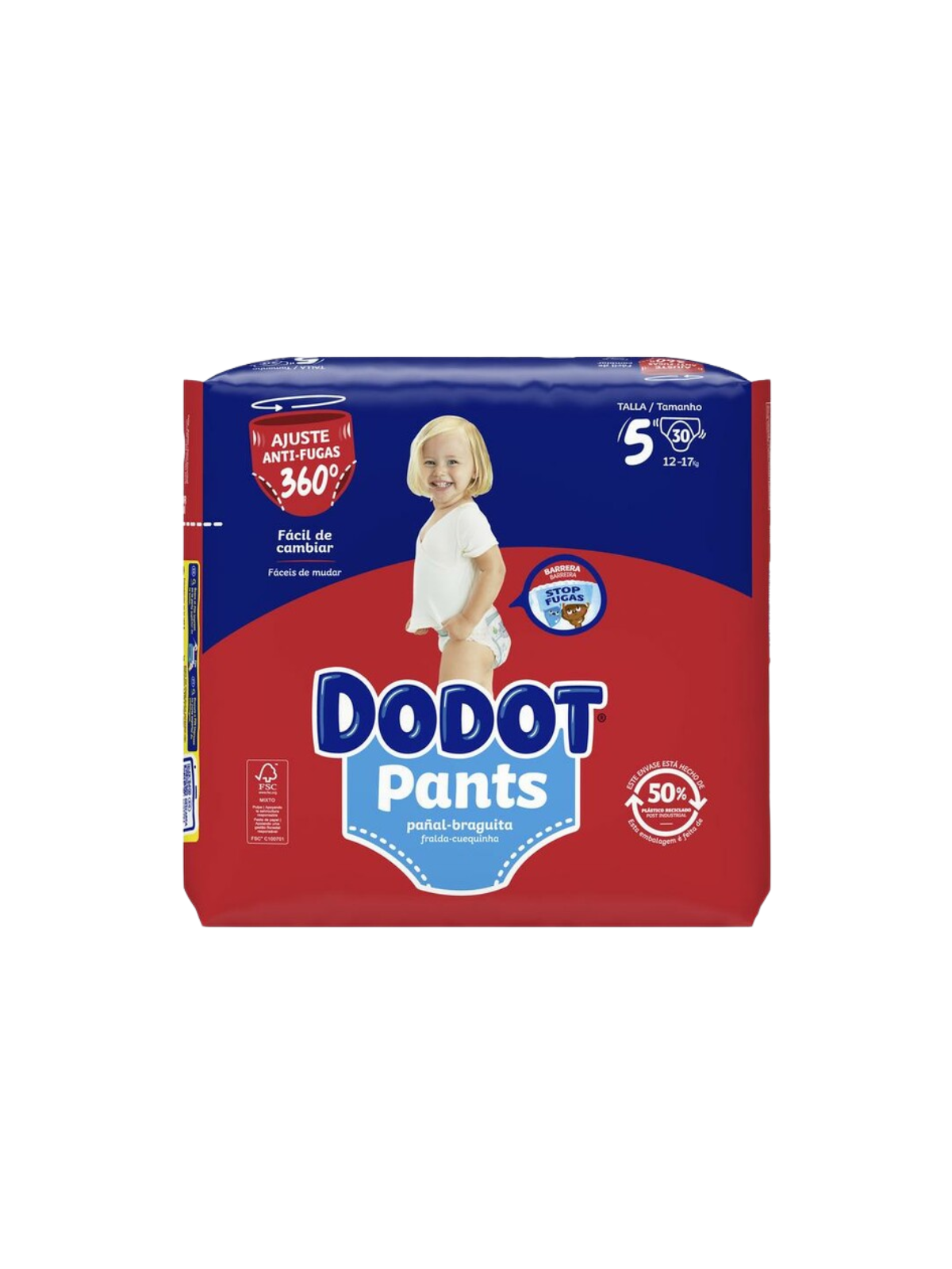 Dodot pants t-5  12-17 kg 30 u