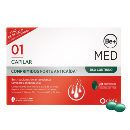 Be+ capilar uso continuo forte 90 comprimidos