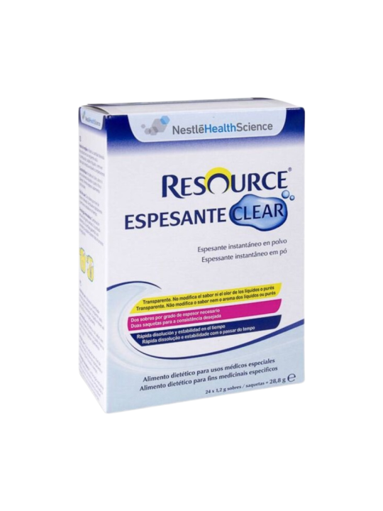 Resource espesante clear 24 sobres neutro