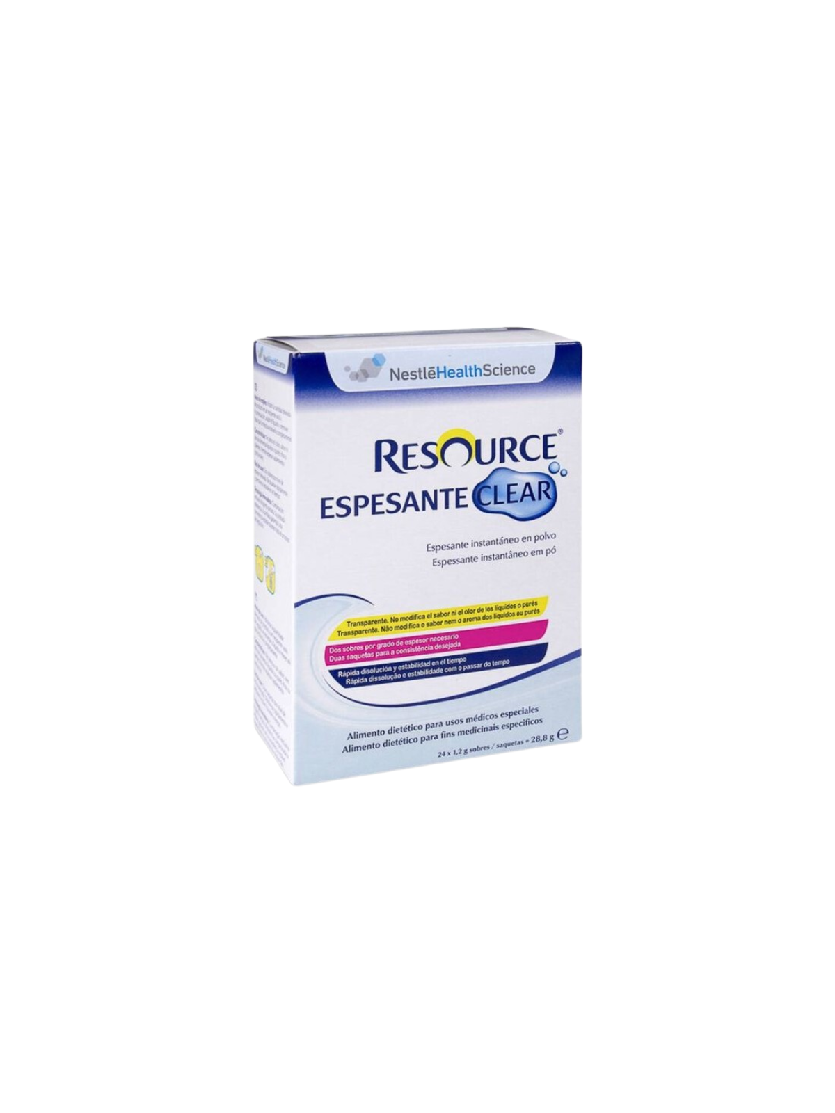 Resource espesante clear 24 sobres neutro