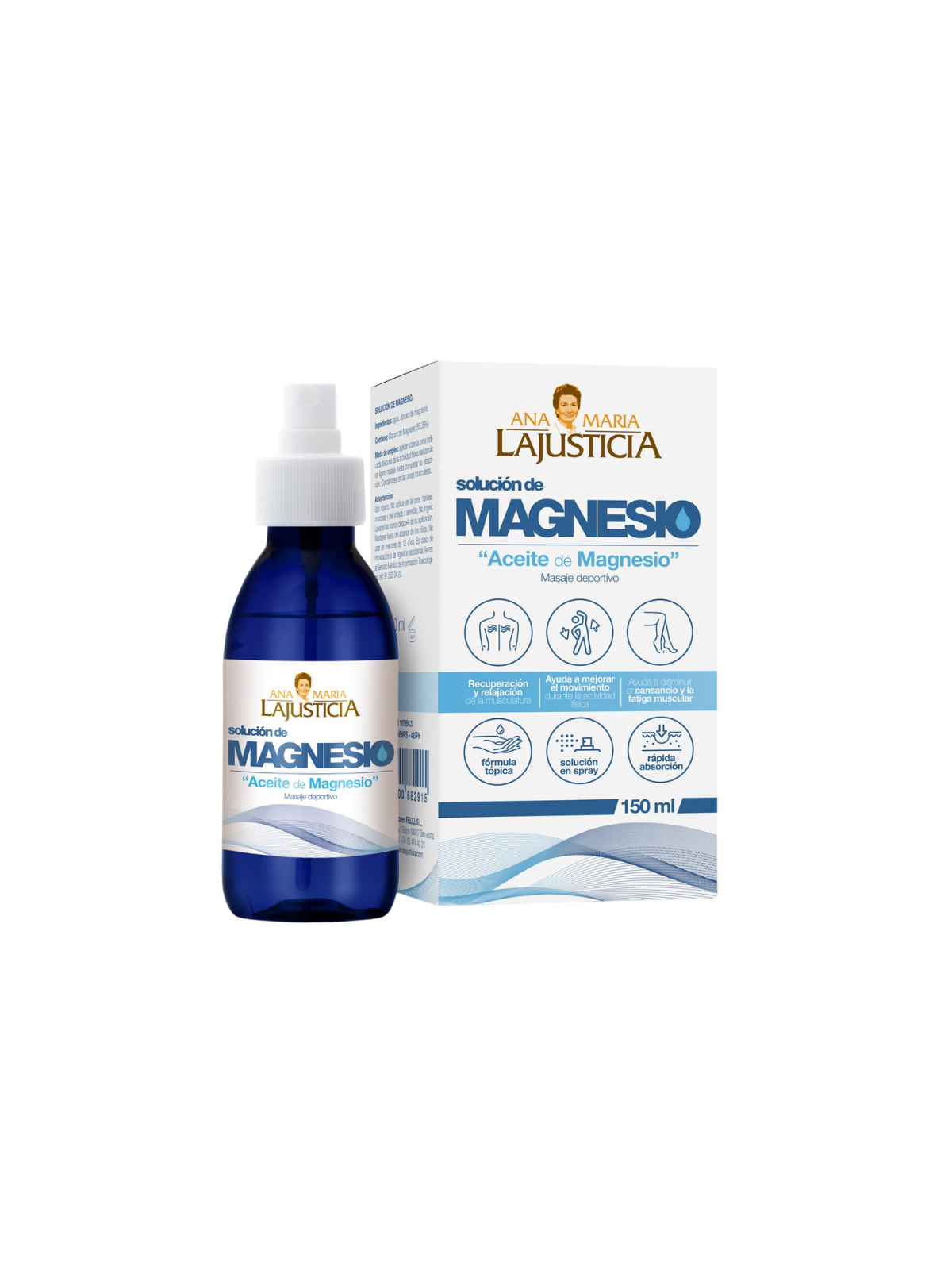 La Justicia aceite de magnesio 150ml