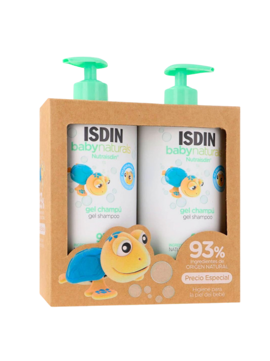 Isdin baby naturals gel champú duplo 750 ml