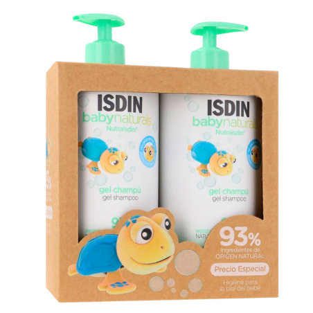 Isdin baby naturals gel champú duplo 750 ml