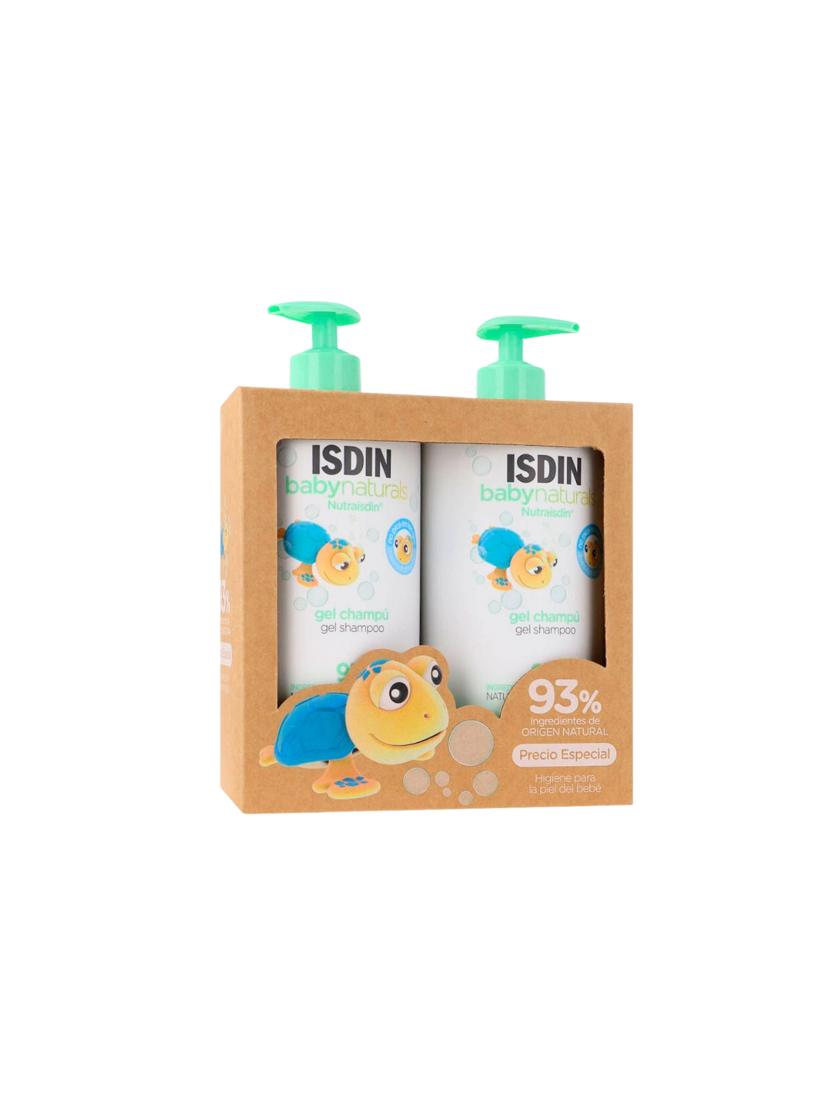 Isdin baby naturals gel champú duplo 750 ml