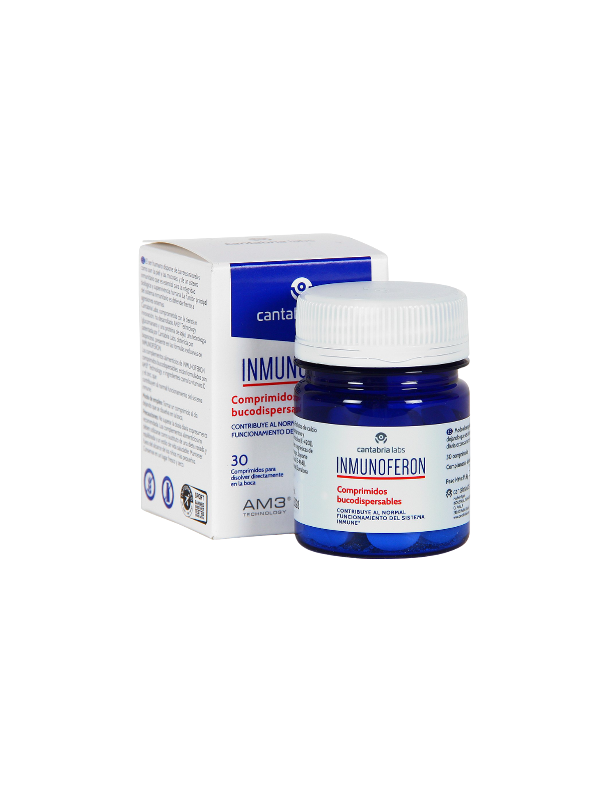 Inmunoferon 30 comprimidos bucodispersables sabor tropical