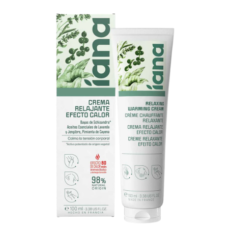Iana crema relajante efecto calor tubo 100ml