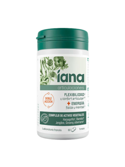 Iana flexibilidad y energía 60 comprimidos ranurados