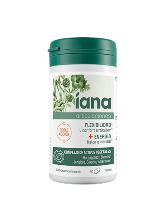 Iana flexibilidad y energía 60 comprimidos ranurados