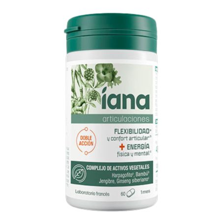Iana flexibilidad y energía 60 comprimidos ranurados