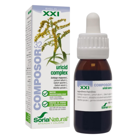 Soria natural composor 32 uricid complex 50ml