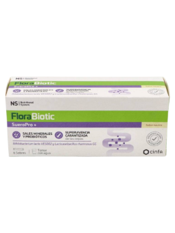 NS FLORABIOTIC SUEROPRO+ 6 SOBRES 5,135 G SABOR NEUTRO