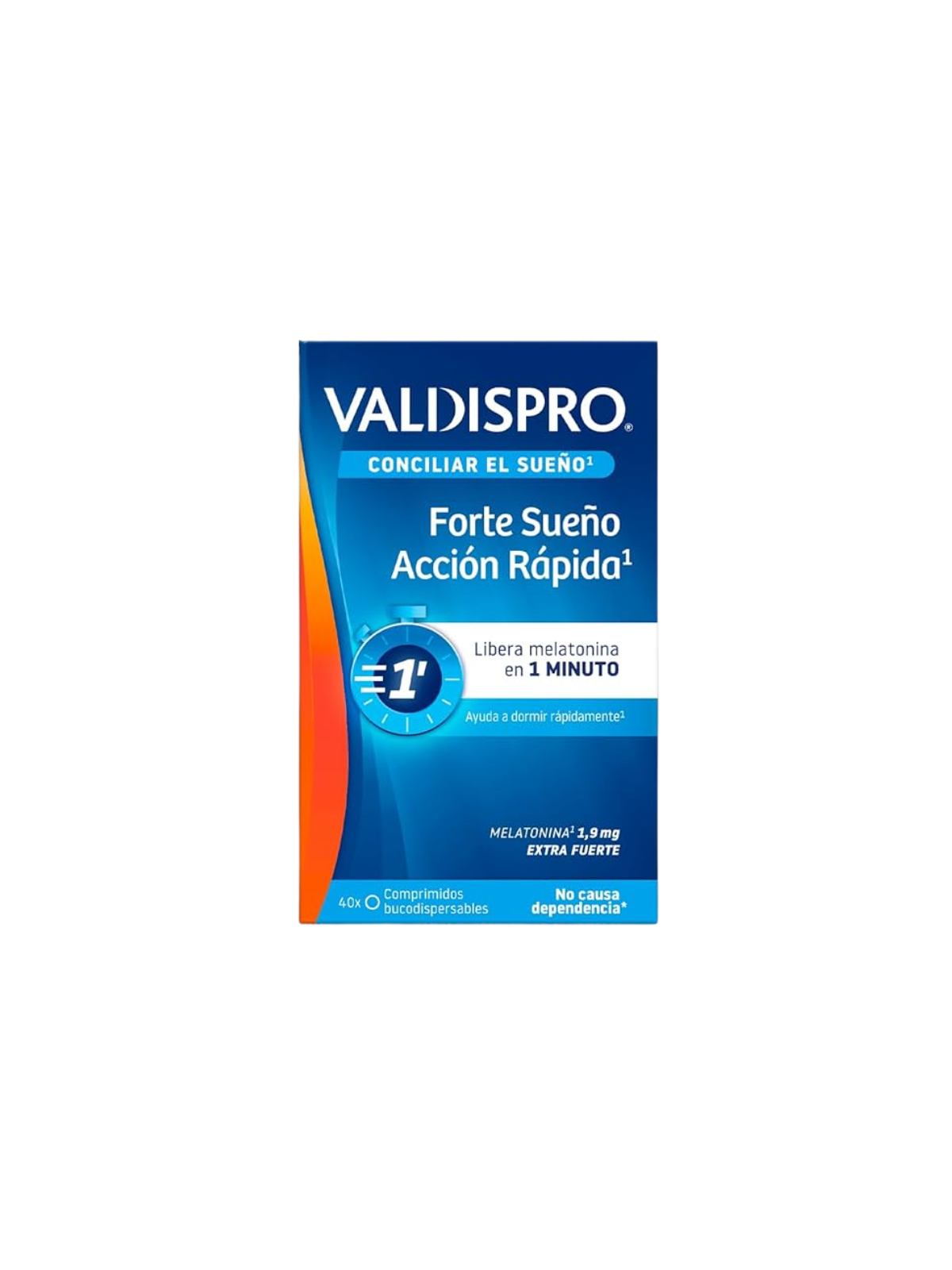 Valdispro forte acción rápida 40 comprimidos bucodispersables