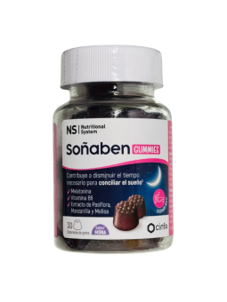 NS soñaben gummies 30 caramelos sabor mora