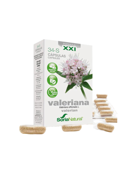 Soria natural valeriana 30 capsulas