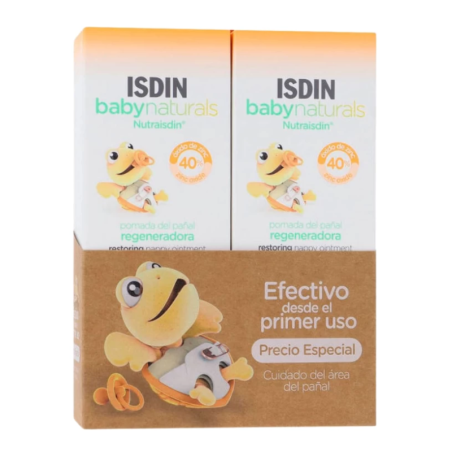Isdin baby naturals nutraisdin pomada zn40 pañal regeneradora duplo 100 ml