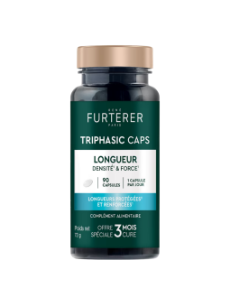 Rene Furterer triphasic 90 caps largos densidad y fuerza