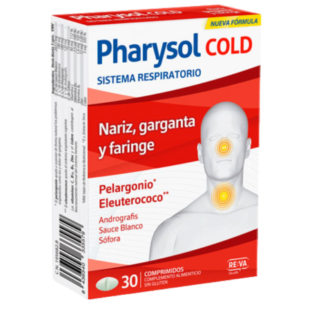 Pharysol cold 30 comprimidos