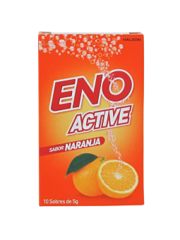 ENO active 10 sobres 5g sabor naranja