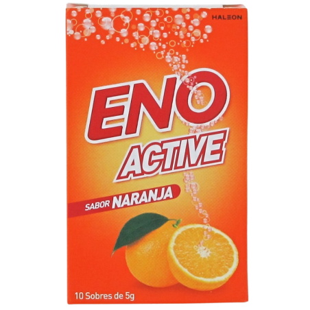 ENO active 10 sobres 5g sabor naranja