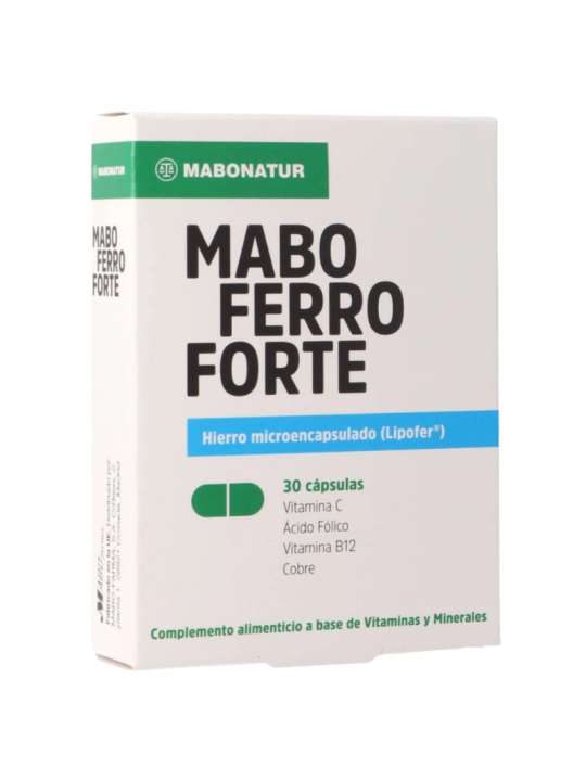 Maboferro forte 30 cápsulas