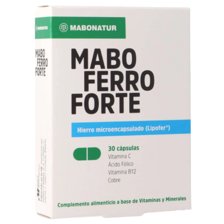 Maboferro forte 30 cápsulas
