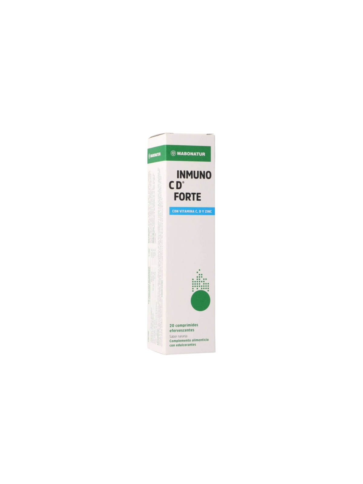 Inmuno C D forte 20 comprimidos efervescentes sabor naranja