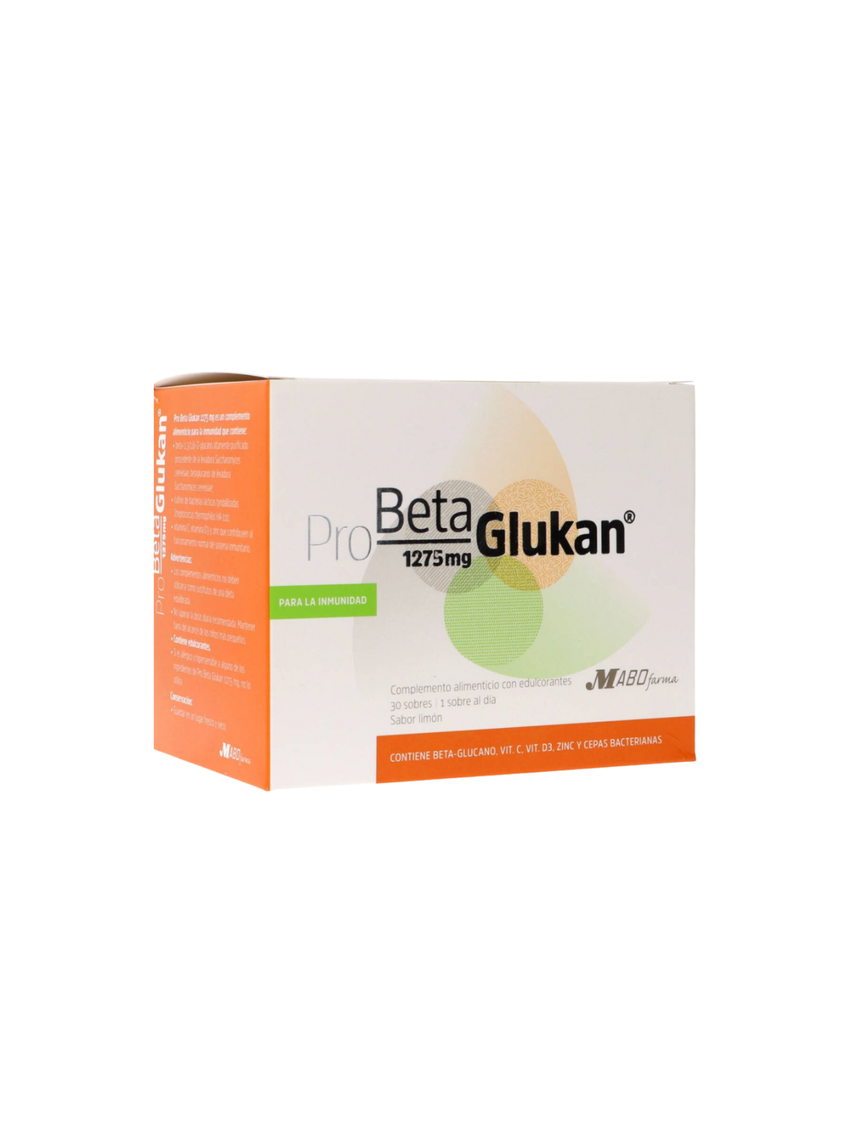 Pro beta glukan 30 sobres 2,82g sabor limón
