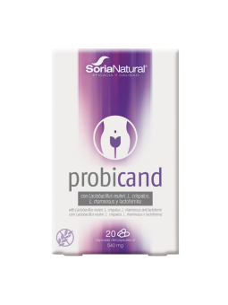 Soria natural probicand probiótico cándidas cápsulas