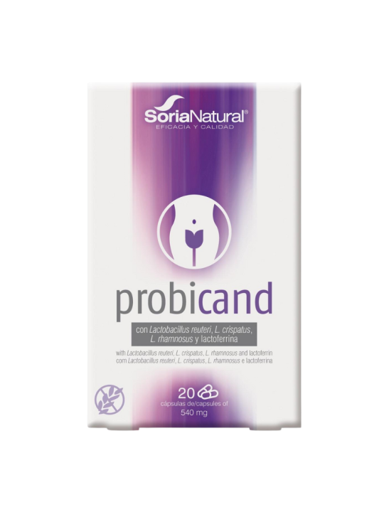 Soria natural probicand probiótico cándidas cápsulas