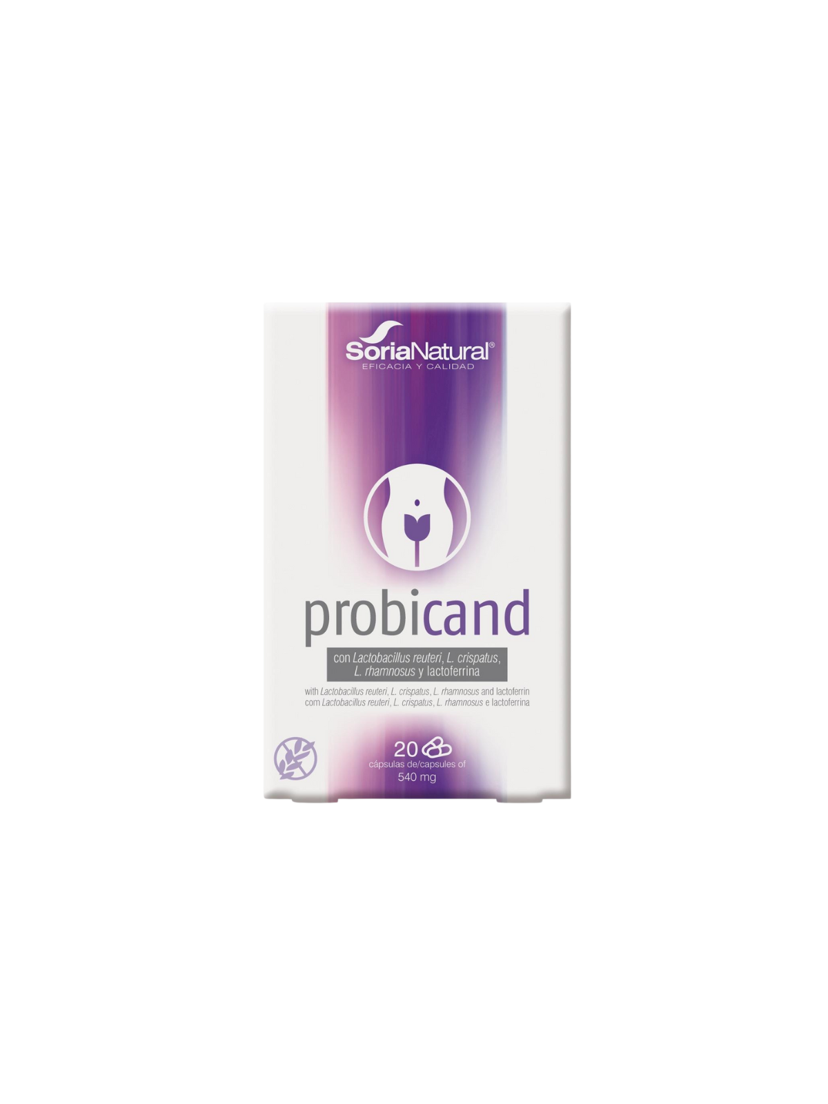 Soria natural probicand probiótico cándidas cápsulas