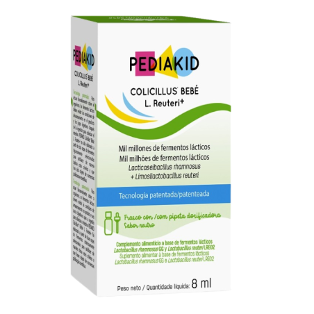 Pediakid colicillus bebe L. reuteri gotas 8ml con pipeta