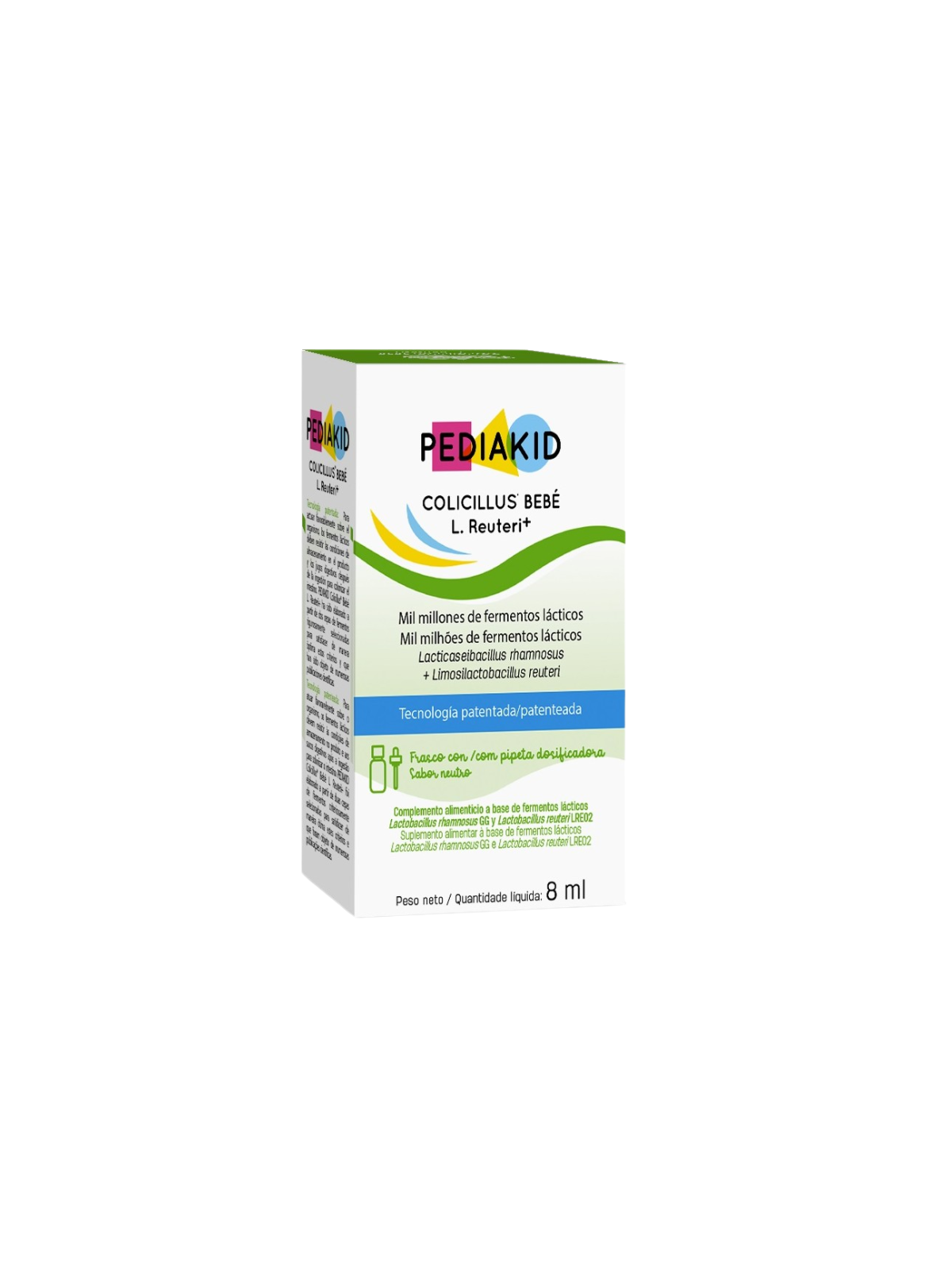 Pediakid colicillus bebe L. reuteri gotas 8ml con pipeta