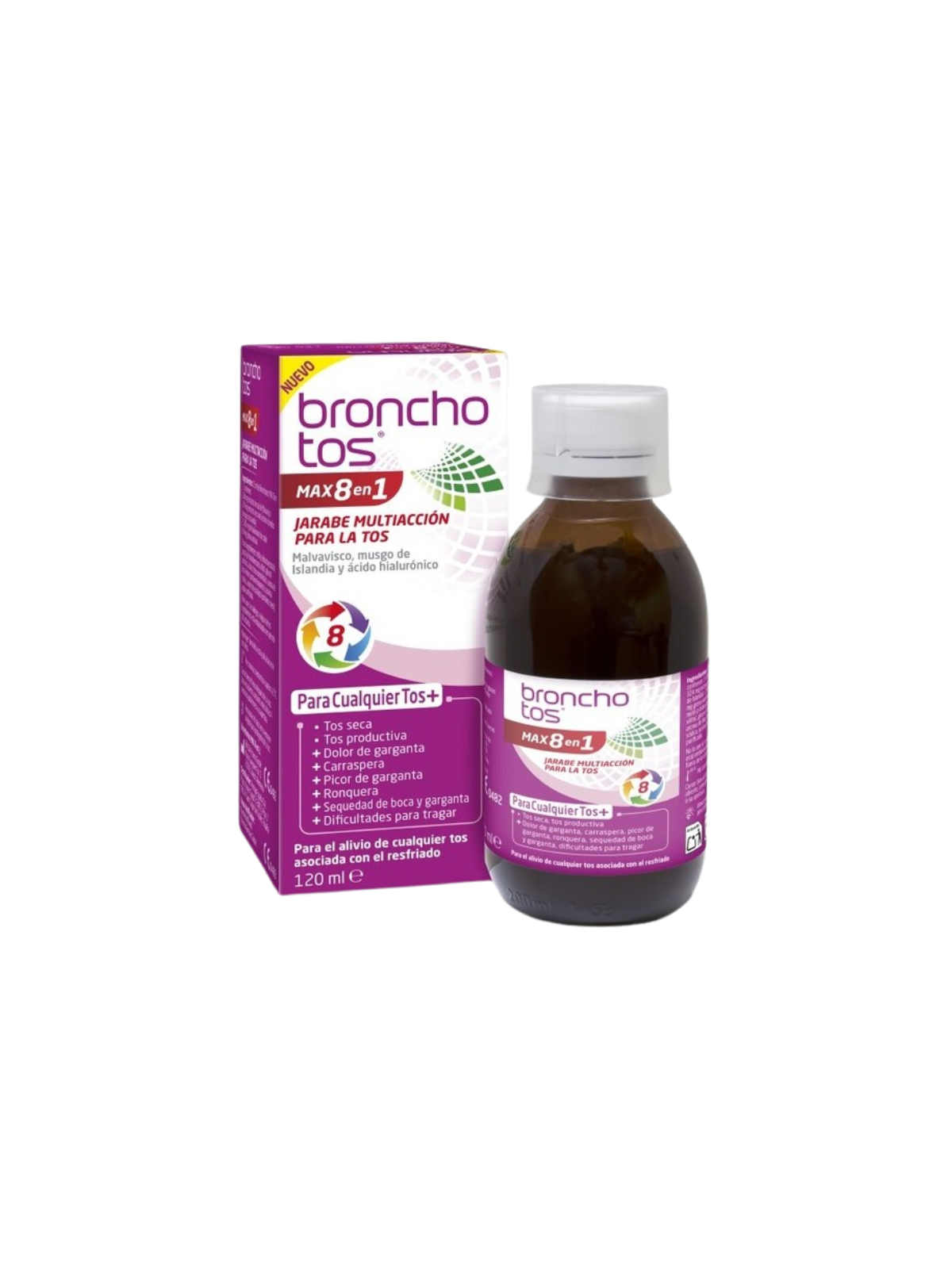 Bronchotos max 120 ml 8 en 1