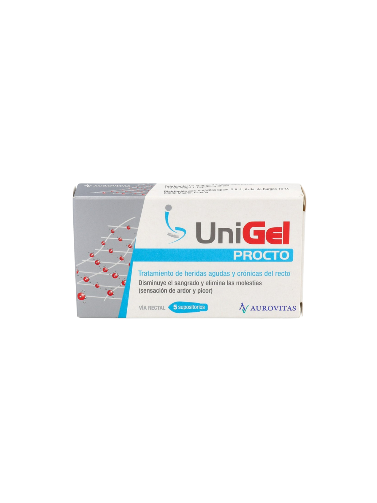 Unigel procto supositorios 5 unidades